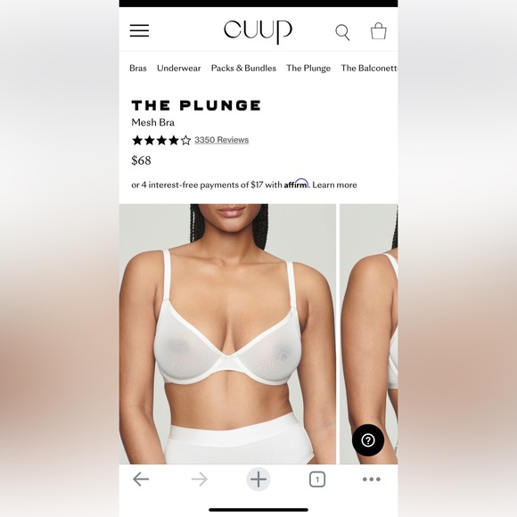 Cuup Plunge Bra - Picture 3 of 3